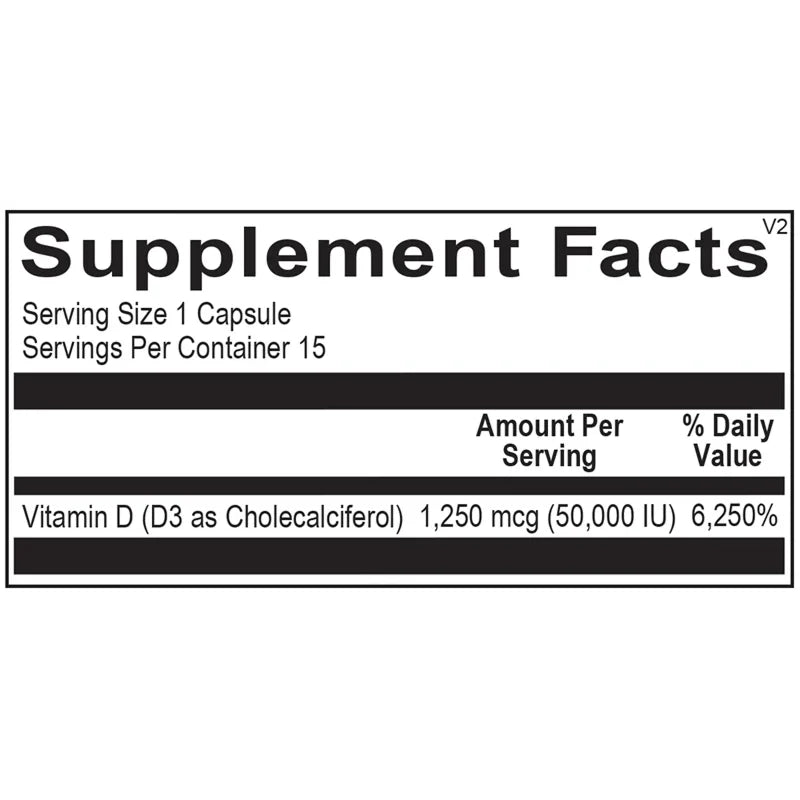 Vitamin D3 50,000 IU